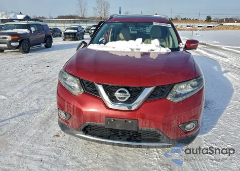 2014 Nissan Rogue S from USA, damaged, VIN 5N1AT2MT7EC759161